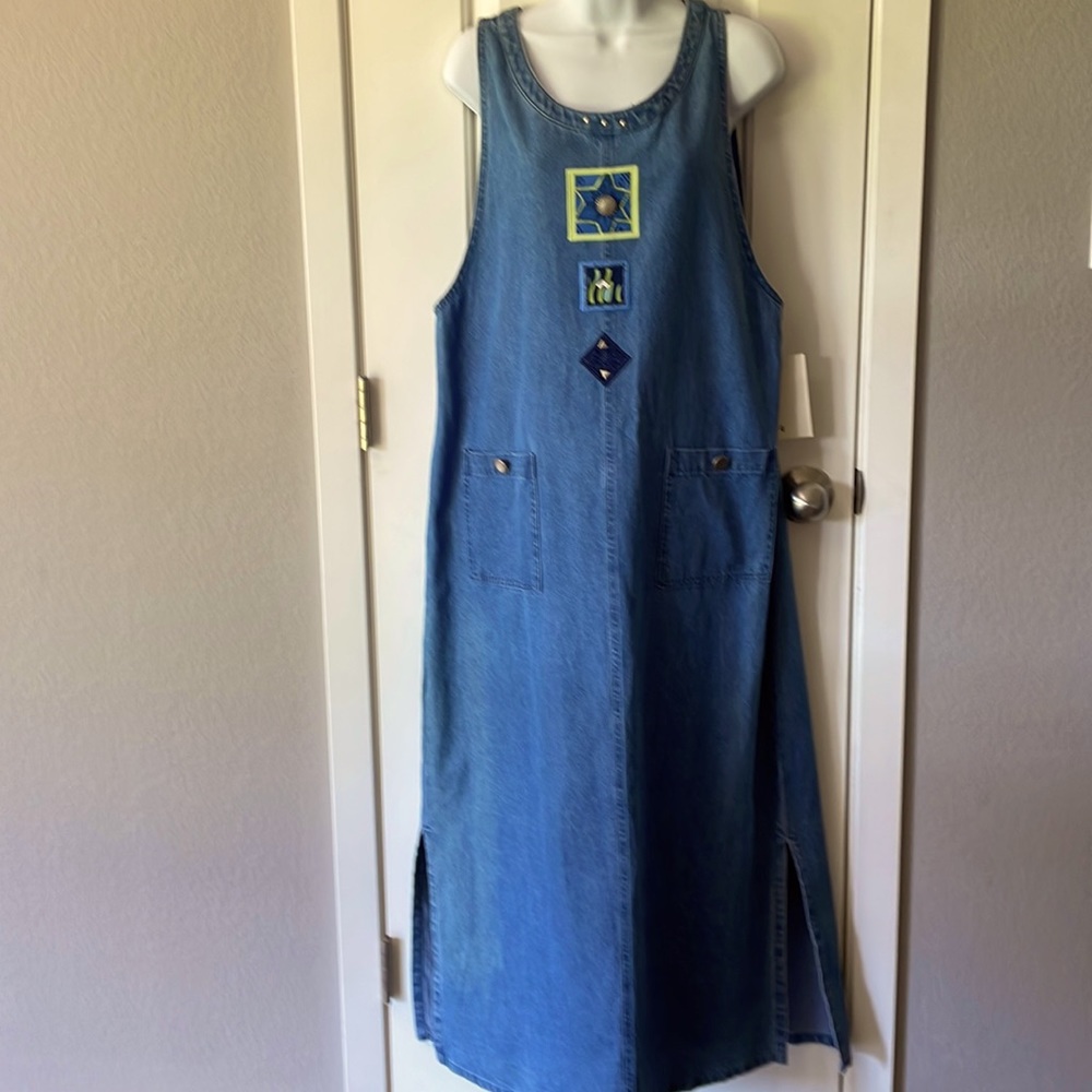 Maxi denim jumper
